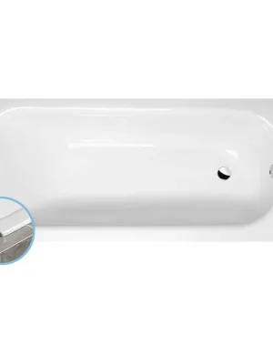 LAURA SLIM obdélníková vana 160x70x39cm, bílá Speciální Cena