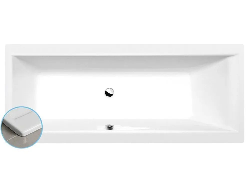 CLEO SLIM obdélníková vana 170x70x48cm, bílá Objednat Nyní