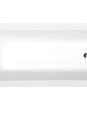 Nejlepší Volba NOEMI SLIM obdélníková vana 160x70x39cm, bílá