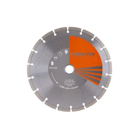 21323 | kotouč diamantov&yacute; segment | 230x2,6x22,2mm | FESTA Víkendová Akce