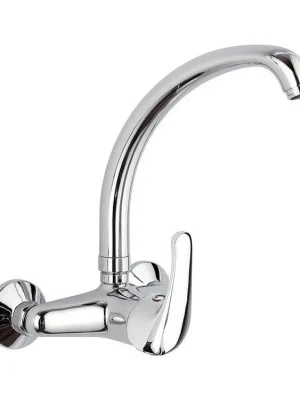 Speciální Cena KASIOPEA nástěnná baterie s vysokým ramínkem, chrom