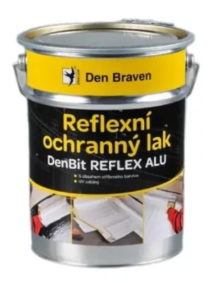 Organické laky DenBit - DenBit REFLEX ALU ochr. lak 9 kg Hit Sezóny