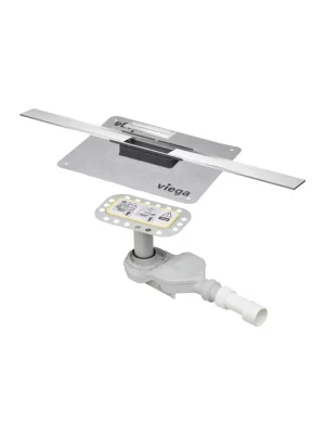 Poslední Šance Viega Cleviva komplet sprchový žlábek snížený řezatelný 800mm v.70-155mm nerez mat, V 794491 <span class="product-appendix"> + doprava zdarma</span>