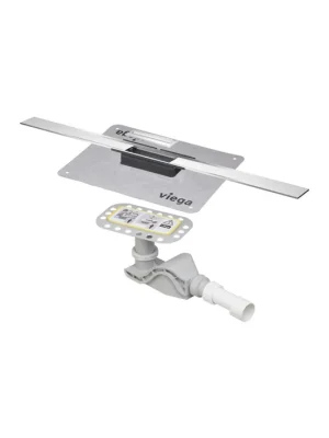 Víkendová Akce Viega Cleviva komplet sprchový žlábek řezatelný 800mm v.95-155mm nerez mat, V 794460 <span class="product-appendix"> + doprava zdarma</span>