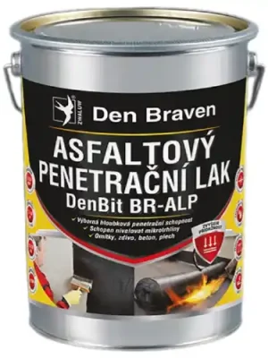 Organické penetrace DenBit - DenBit BR-ALP penetr. lak 19 kg - Černá Horká Nabídka