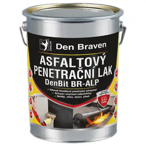 Organické penetrace DenBit - DenBit BR-ALP penetr. lak 19 kg - Černá Horká Nabídka