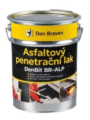 Organické penetrace DenBit - DenBit BR-ALP penetra. lak 9 kg - Černá Bezpečná Platba