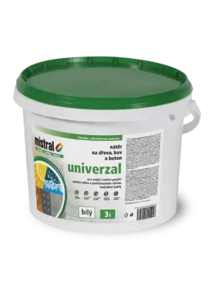 MISTRAL Univerzal Bílá malířská barva 1l Objednat Nyní