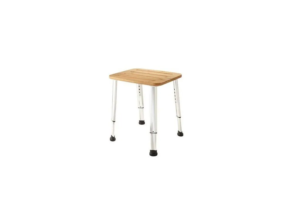 Koupelnová stolička, bambus Rychlé Dodání