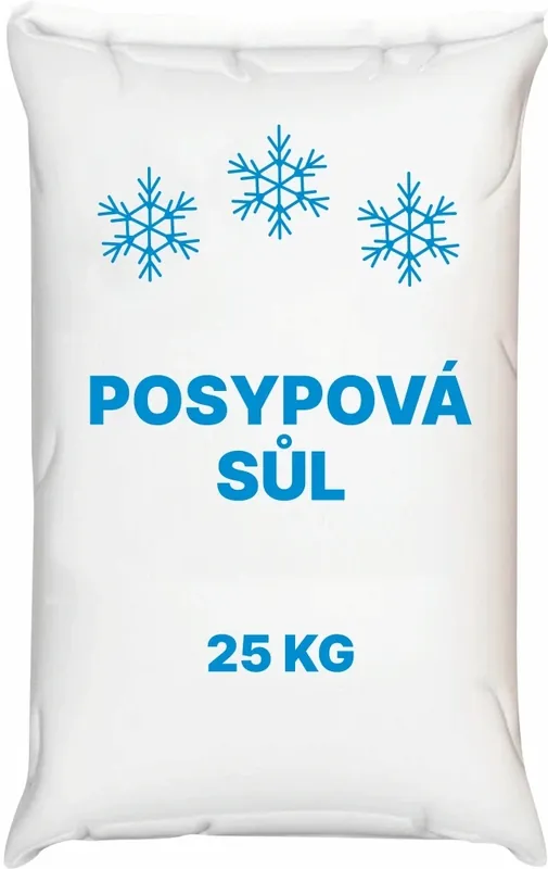 Sůl posypová 25 kg Cenově Výhodný