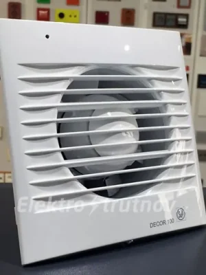 Odeslání Ihned Soler&Palau DECOR 100 CDZ IPX4 malý axiální ventilátor zpětná klapka, infračidlo, ložisko