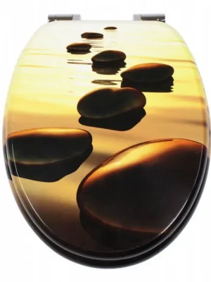 Levný wc sedátko Schütte SEA STONE | MDF, Soft Close