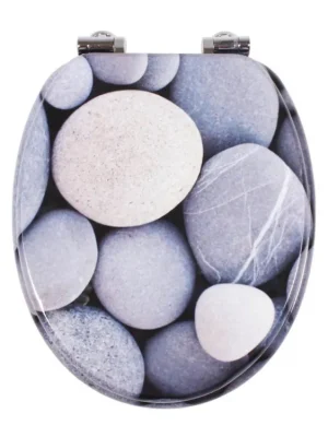 wc sedátko Schütte GREY STONES | MDF, Soft Close Akční Nabídka