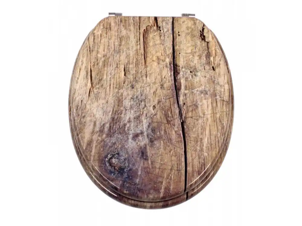 wc sedátko Schütte SOLID WOOD | MDF, bez Soft Close Sleva