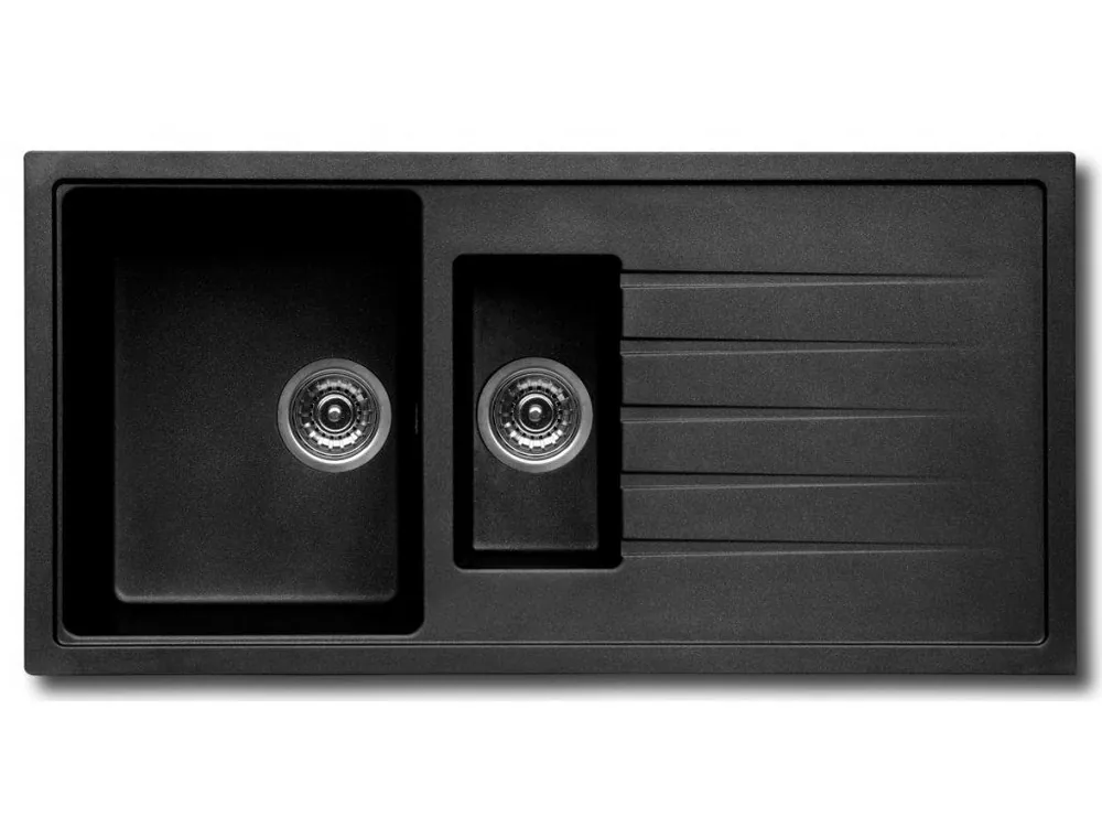 Horká Nabídka Kuchyňský dřez Granisil Vivaldi 1000.10 Pure Black