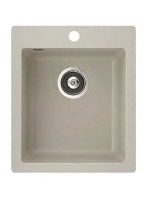Akční Cena Kuchyňský dřez Aquasanita - Helika Simplex 425 beige