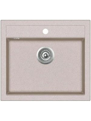 Kuchyňský dřez Aquasanita - Helika Quadro 565 beige Cenová Bomba