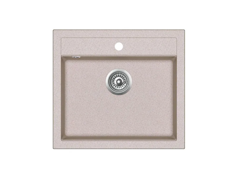 Kuchyňský dřez Aquasanita - Helika Quadro 565 beige Cenová Bomba