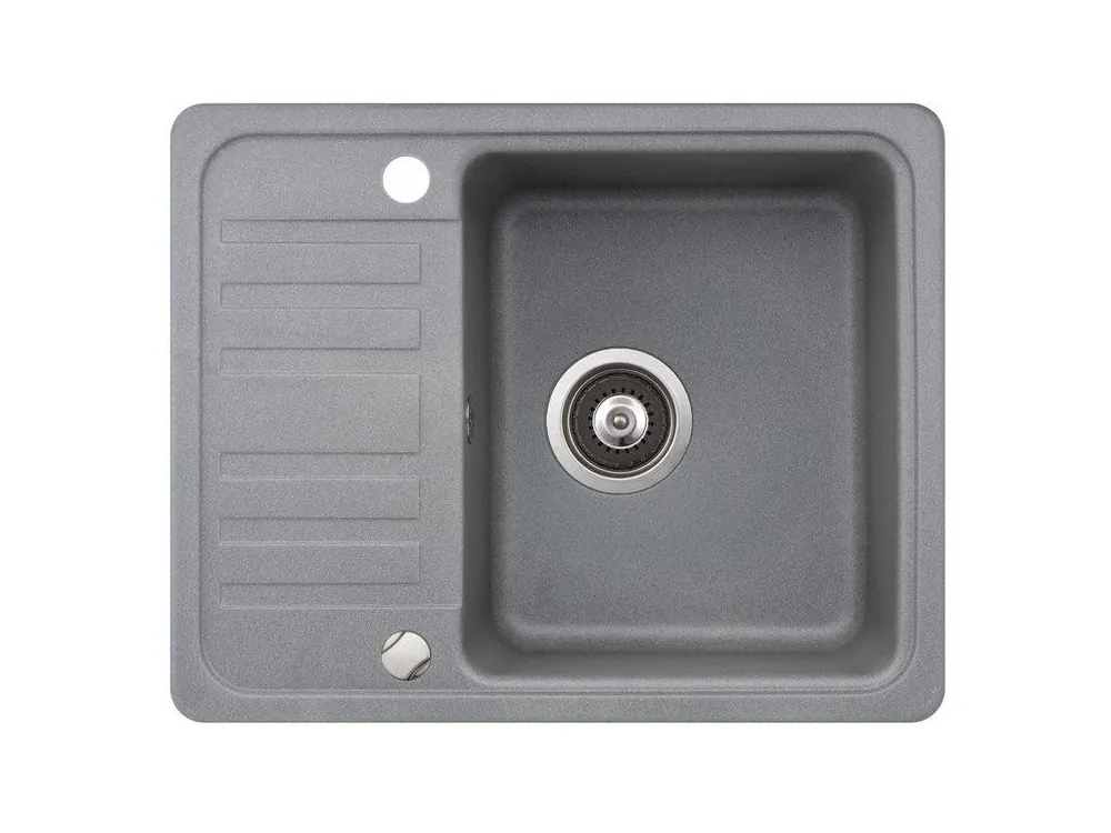 Cenově Výhodný Kuchyňský dřez Aquasanita - Helika Notus 575.5E alumetallic