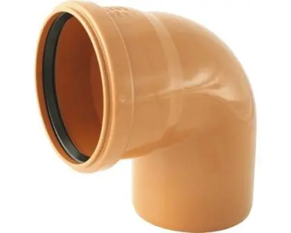 Značkový Koleno jednohrdlové 87° KGB PVC d160