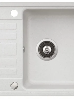 Bezpečná Platba Kuchyňský dřez Aquasanita - Helika Notus 575.5E alba