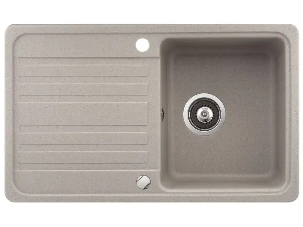 Cenově Výhodný Kuchyňský dřez Aquasanita - Helika Notus 765.0E beige