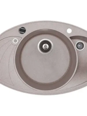 Granitový dřez Aquasanita Helika Papillon 945.10ER beige – elegantní a odolný Odeslání Ihned