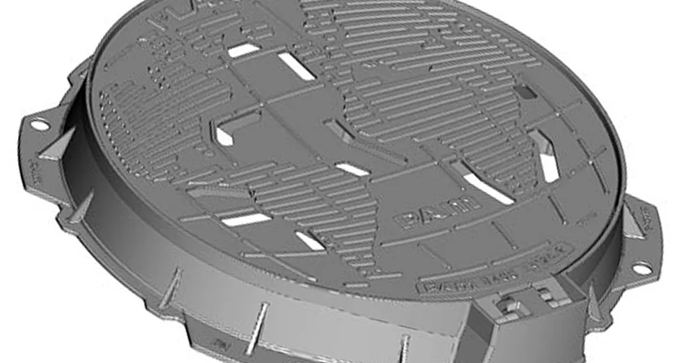 Značkový PAM Planet (s ventilací) 100 mm 608 mm D400