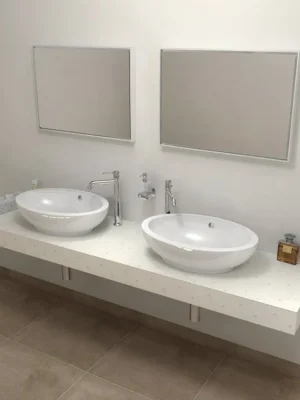 Značkový Sapho TAILOR rockstone deska 190x50 cm, provedení límce C TR190C