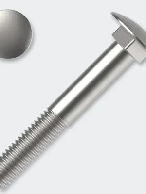 Značkový Šroub vratový M10x160 ZN DIN 603/ks