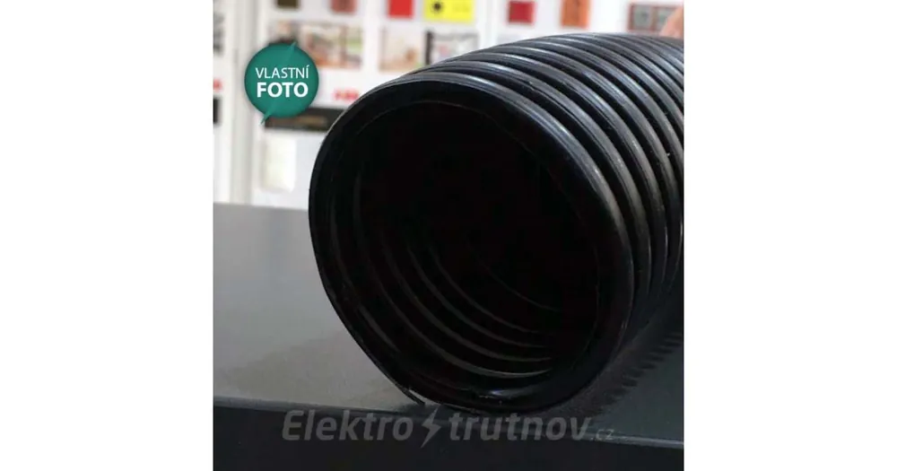 Značkový Kopos chránička kabelu trubka KOPOFLEX 40 černá UV stabilní KF 09040 UVFA