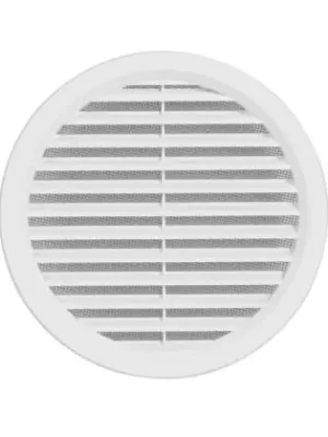 Expresní Doručení Větrací mřížka kulatá VM  150 B bílá / se síťovinou