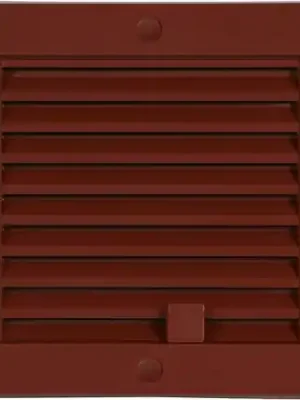 Větrací mřížka VM 150x150 UH hnědá / se žaluzií Horká Nabídka