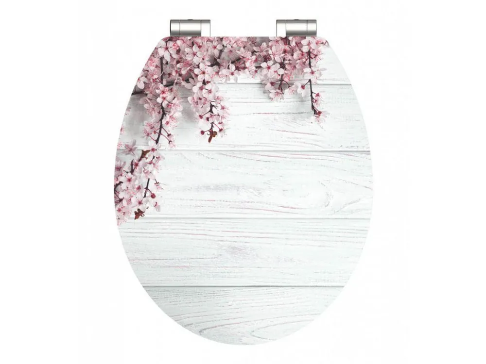 WC sedátko Schütte  FLOWERS AND WOOD | MDF HG, Soft Close Kup Teď