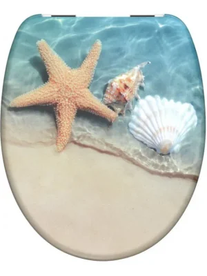 Sezónní Sleva WC sedátko Schütte BEACH | Duroplast, Soft Close