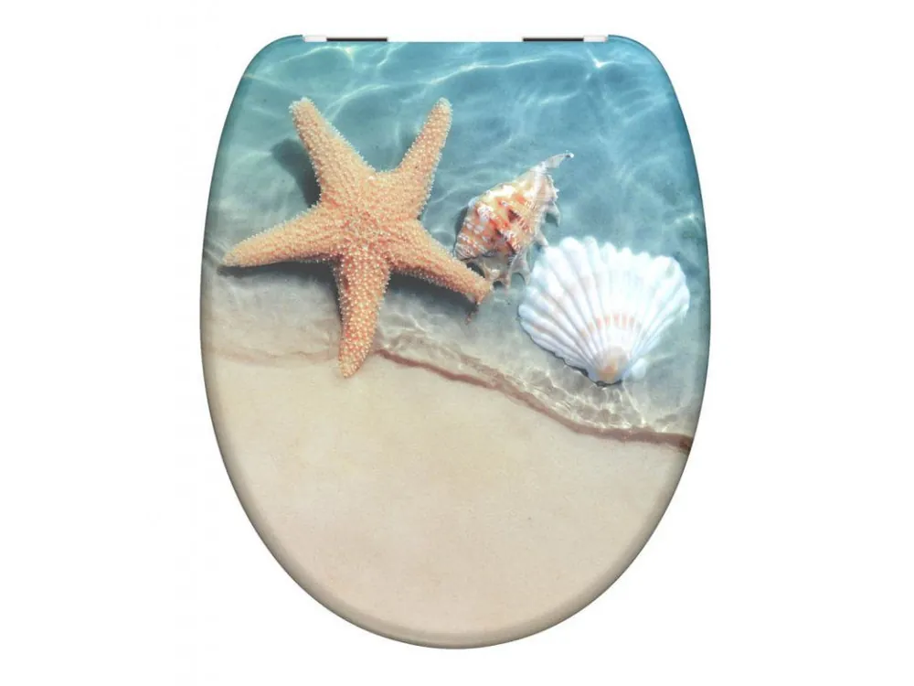 Sezónní Sleva WC sedátko Schütte BEACH | Duroplast, Soft Close