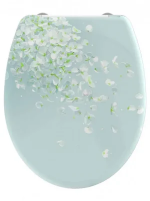 Novinka WC sedátko Schütte FLOWER IN THE WIND| Duroplast, Soft Close
