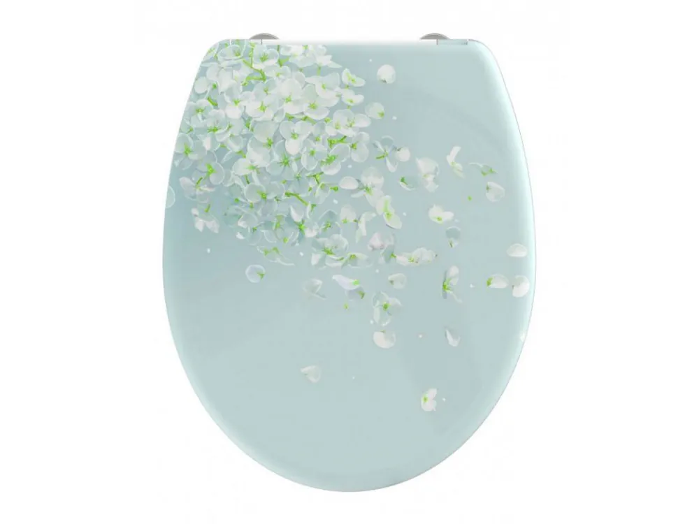 Novinka WC sedátko Schütte FLOWER IN THE WIND| Duroplast, Soft Close