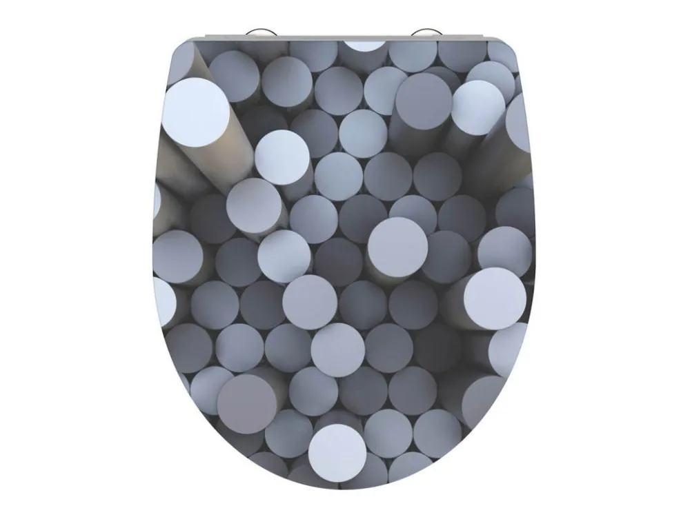 Sleva WC sedátko Schütte ROUND DIPS | Duroplast HG, Soft Close