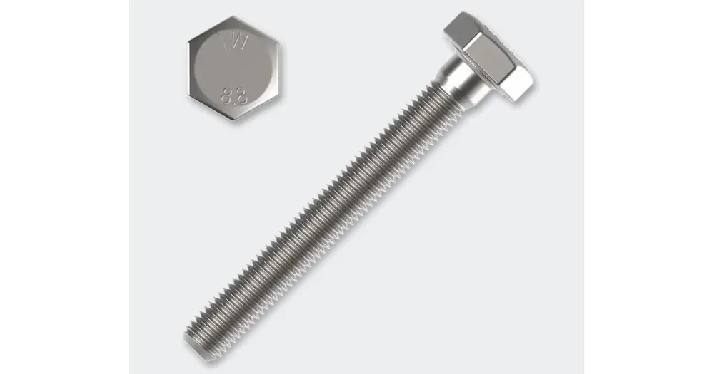 Značkový Šroub 6HR M12x90 ZN 8.8 DIN 933/ks