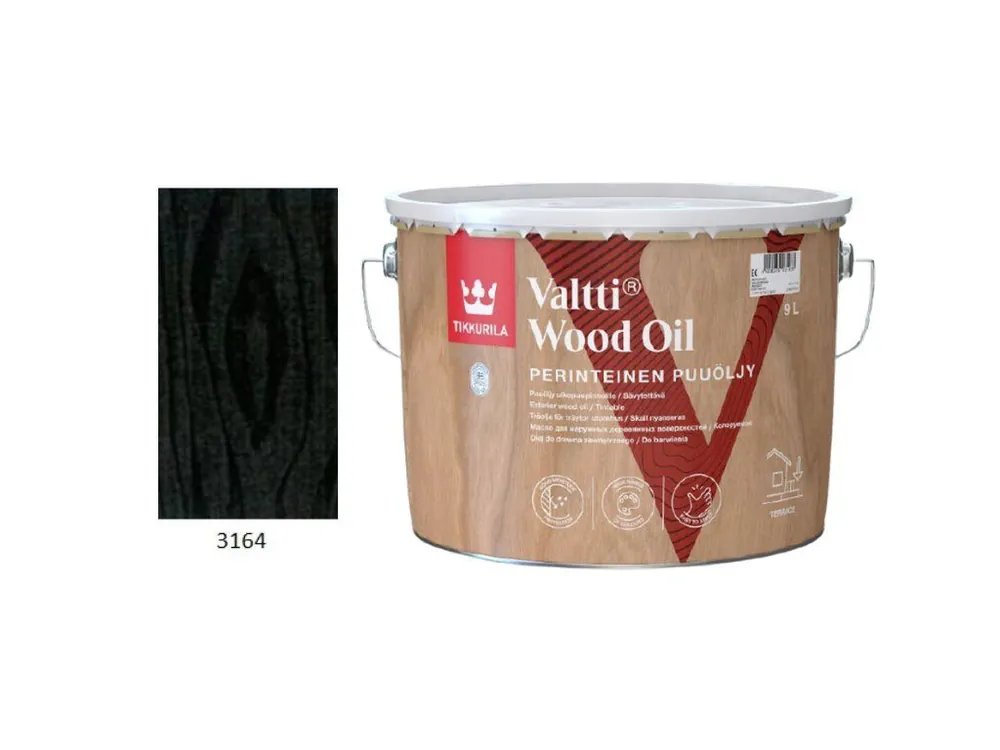 Značkový Tikkurila Valtti Wood Oil - PUUÖLJY - 9L - 3164 <span class="product-appendix"> + dárek k objednávce nad 1000Kč</span>