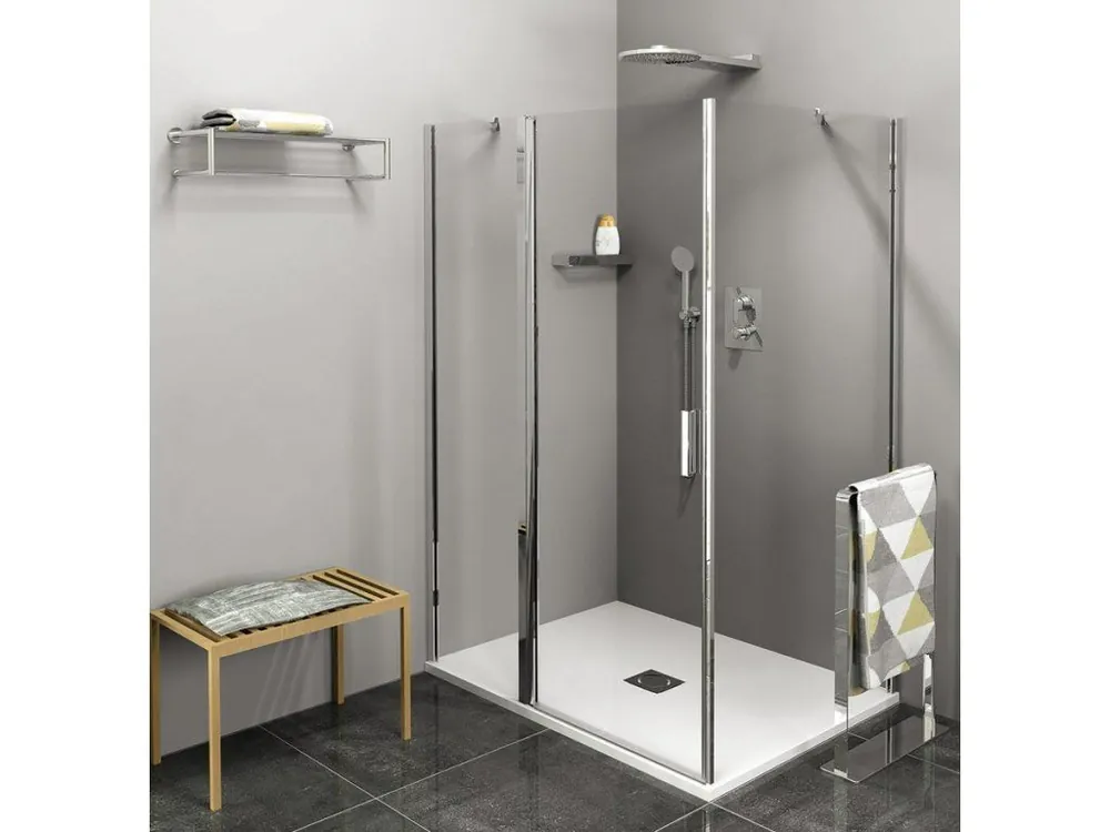 Značkový Polysan ZOOM obdélníkový sprchový kout 1500x700mm L/P varianta ZL1315ZL3270