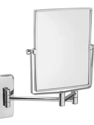 Odeslání Ihned Kosmetické zrcátko hranaté závěsné,150x205mm, chrom