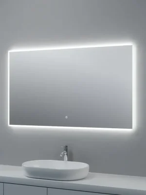 Must-Have Zrcadlo s LED osvětlením, 1200 x 700 x 30 mm, nastavitelná teplota barvy světla