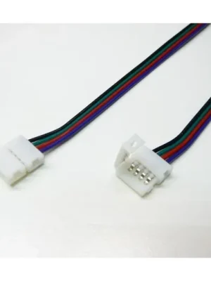 Objednat Nyní RGB přípojka click pro LED pásek s kabelem LED pásek 10 mm