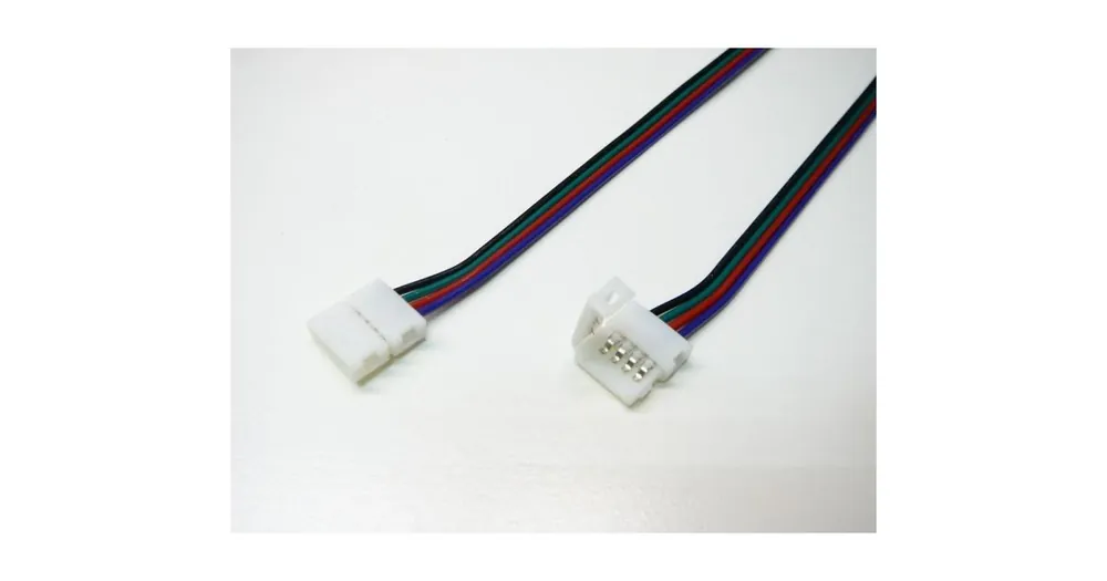 Objednat Nyní RGB přípojka click pro LED pásek s kabelem LED pásek 10 mm
