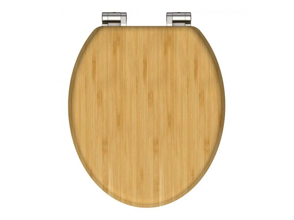WC sedátko Schütte BAMBUS | Soft Close Cenově Výhodný