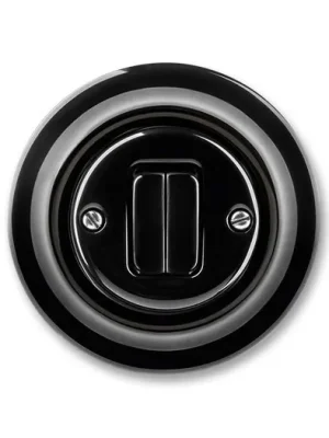 ABB 3559K-C05345 N Decento® Přepínač lustrový č.5 černý porcelán Top Prodej