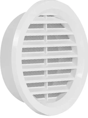 Jen Po Omezenou Doba HACO mřížka větrací kruhová se síťovinou 75 bílá