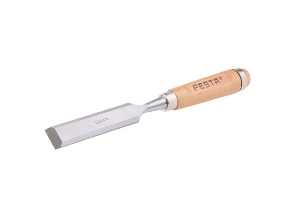 Značkový FESTA® Dláto CrV 25 mm / 280 mm rukojeť dřevo